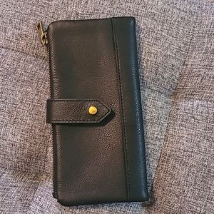 Fossil black wallet
